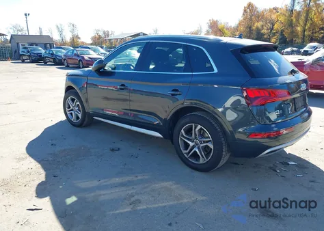 2018 Audi Q5 2.0T Premium/2.0T Tech Premium из США, поврежденный, VIN WA1BNAFY3J2138550